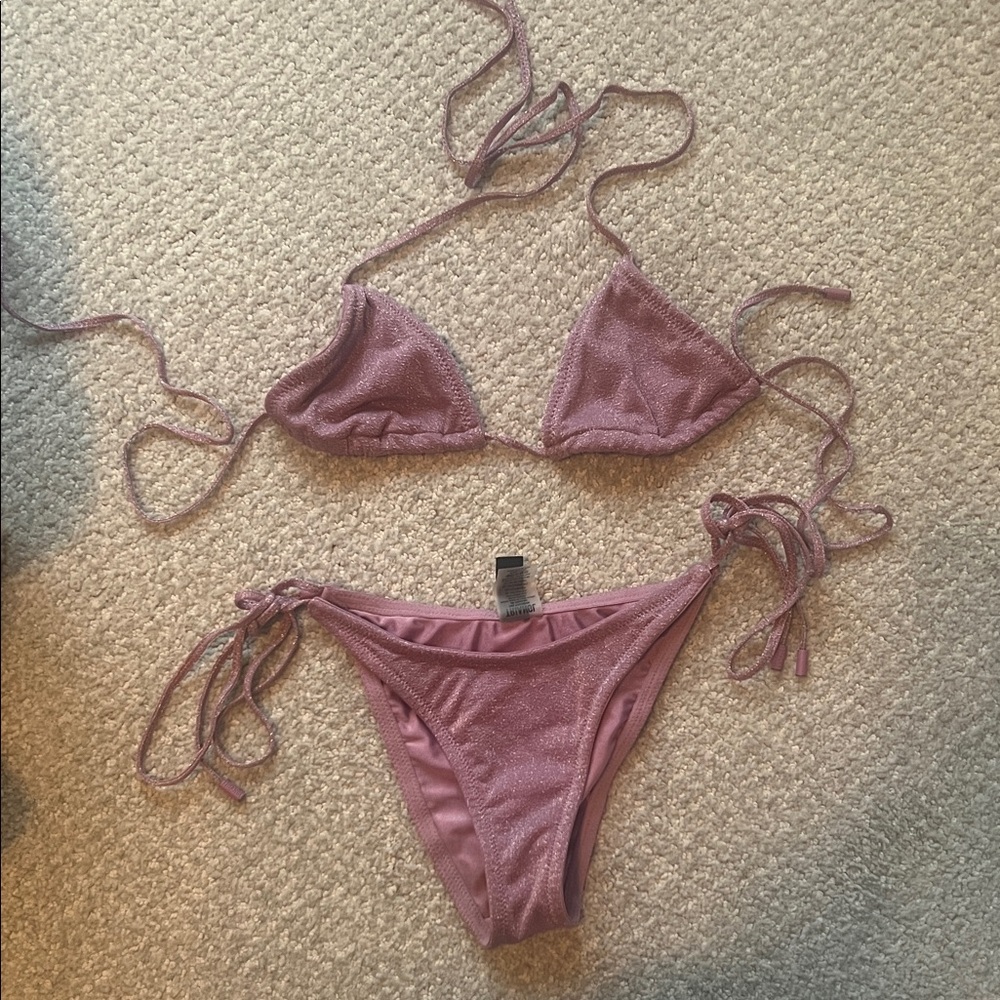 TRIANGL Lavender Bikini Set